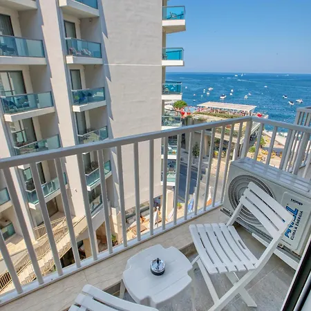 Sun, Sea & Comfort, Qawra With Stunning Views By 360 Estates Apartamento *