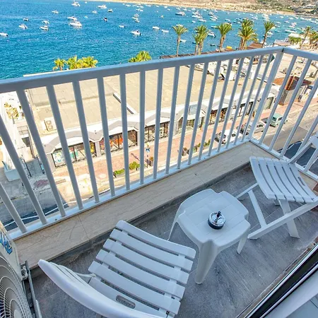 Sun, Sea & Comfort, Qawra With Stunning Views By 360 Estates Apartman