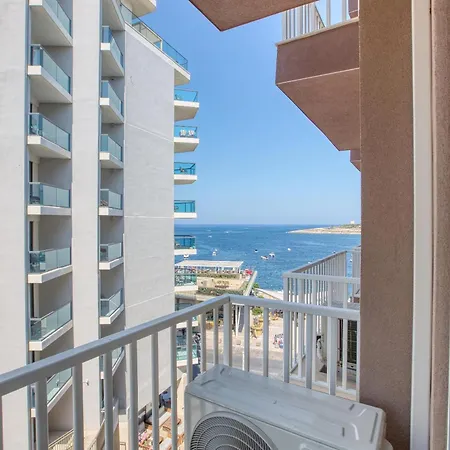 Sun, Sea & Comfort, Qawra With Stunning Views By 360 Estates Apartamento *