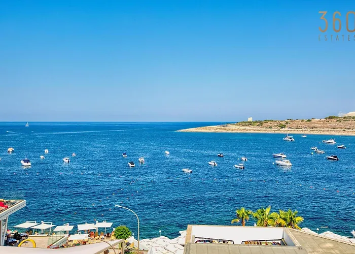 Apartman Sun, Sea & Comfort, Qawra With Stunning Views By 360 Estates San Pawl il-Baħar