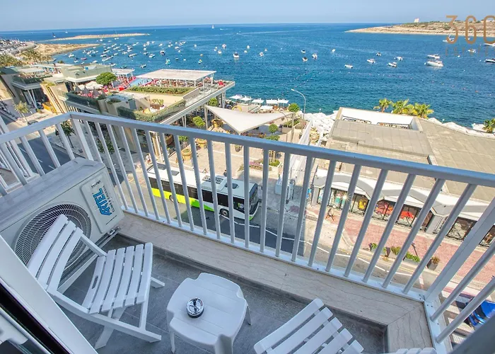 Sun, Sea & Comfort, Qawra With Stunning Views By 360 Estates