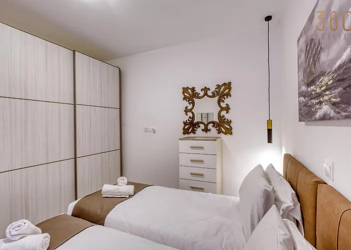 Apartman Sun, Sea & Comfort, Qawra With Stunning Views By 360 Estates