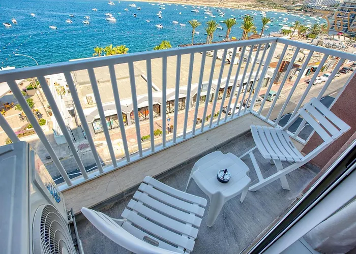 Sun, Sea & Comfort, Qawra With Stunning Views By 360 Estates Apartman