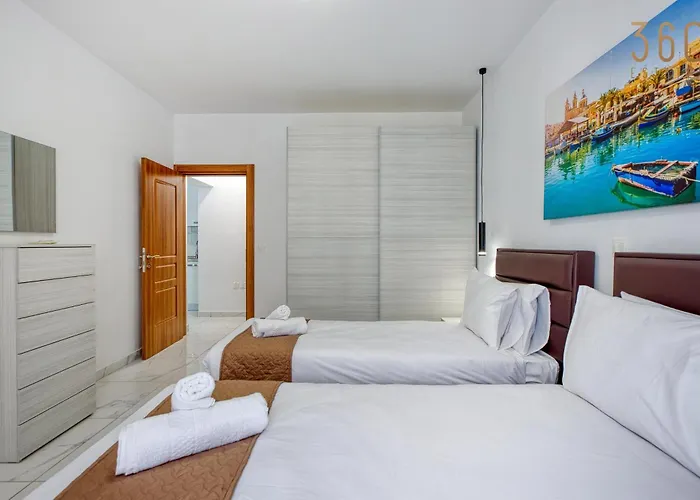 Apartman Sun, Sea & Comfort, Qawra With Stunning Views By 360 Estates San Pawl il-Baħar