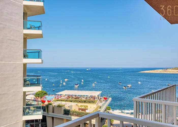 Sun, Sea & Comfort, Qawra With Stunning Views By 360 Estates Apartman